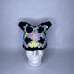 Vibrant Bloom Cat Beanie